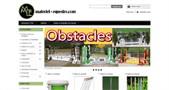 Desktop Screenshot of materiel-equestre.com